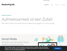 Tablet Screenshot of medienlogistik.at